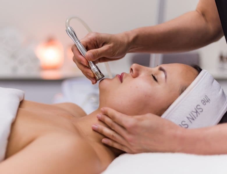 Microdermabrasion facial