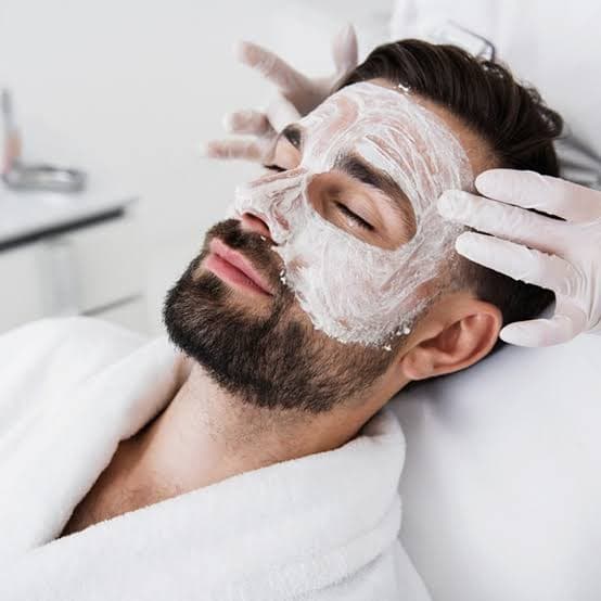 Men’s deep cleansing facial